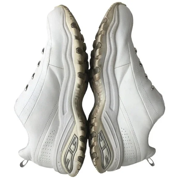 Skechers Sport Premium Premix Leather Slip On Sneaker SN1704 Womens White 10 - Picture 2 of 10